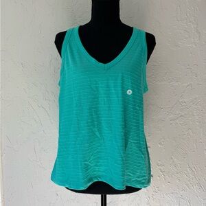Eddie Bauer aqua tank top